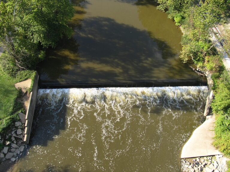 The Cuyahoga River winding through the wooded valley that became Cuyahoga Valley National Park.